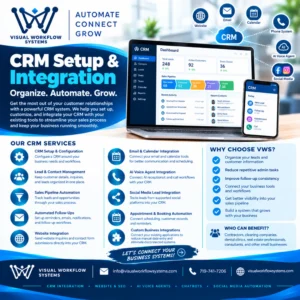 CRM tools for customer service — Visual Workflow Systems