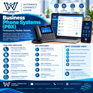 business phone systems pbx — Visual Workflow Systems