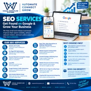SEO services for small business — Visual Workflow Systems
